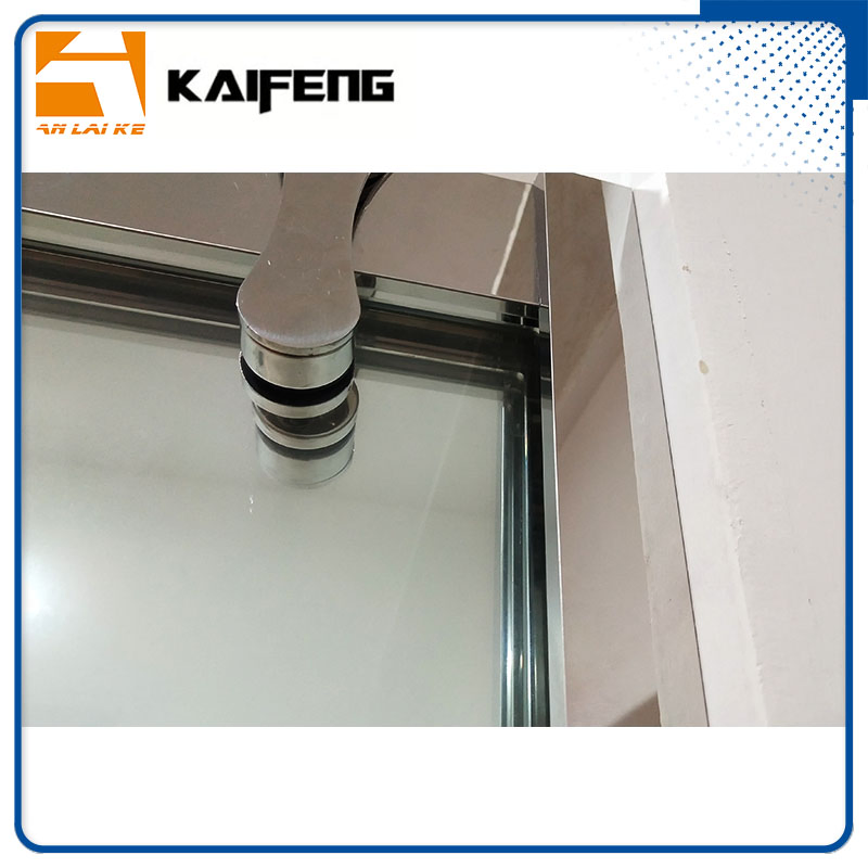 8mm Tempered Glass Sliding Bathroom Stainless Steel Shower Door (KF-2309D)