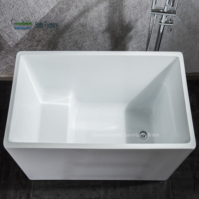 Переносная акриловая ванна 1200мм со встроенным сиденьем