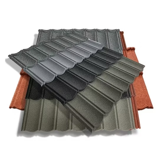 High Quality Durable Waterproof Stone Coated Metal Roofing Tile