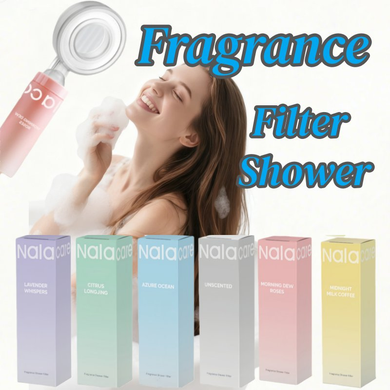 G Hot Sale ODM OEM Popular Vitamin C Fragrance Water Filter for Bathroom Shower Head Water Purifier Fragrance Filter Shower