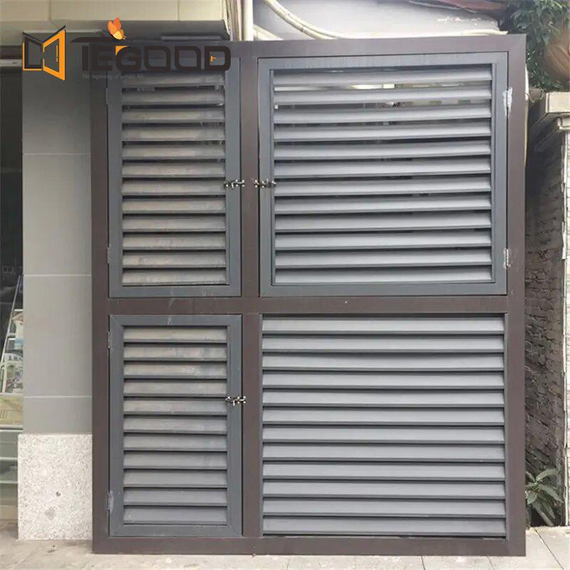 High Standard Convenient Installation Aluminum Hurricane Shutters for Windows Rolling Shutters