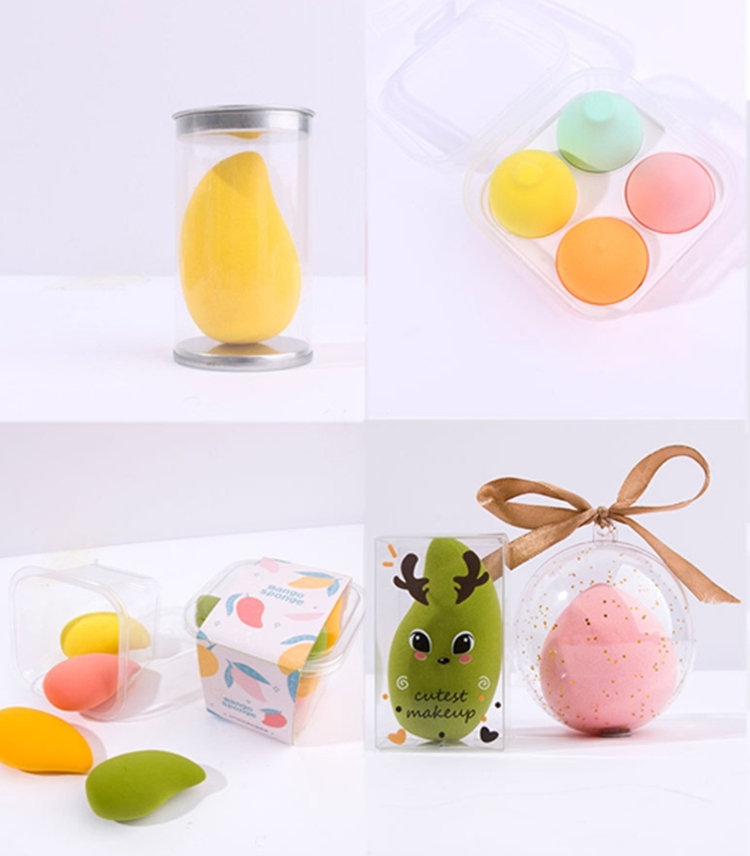 Microfiber Cosmetic Puff Foundation Powder Smooth Cream Multi Shape Water Face Beauty Makeup Sponge