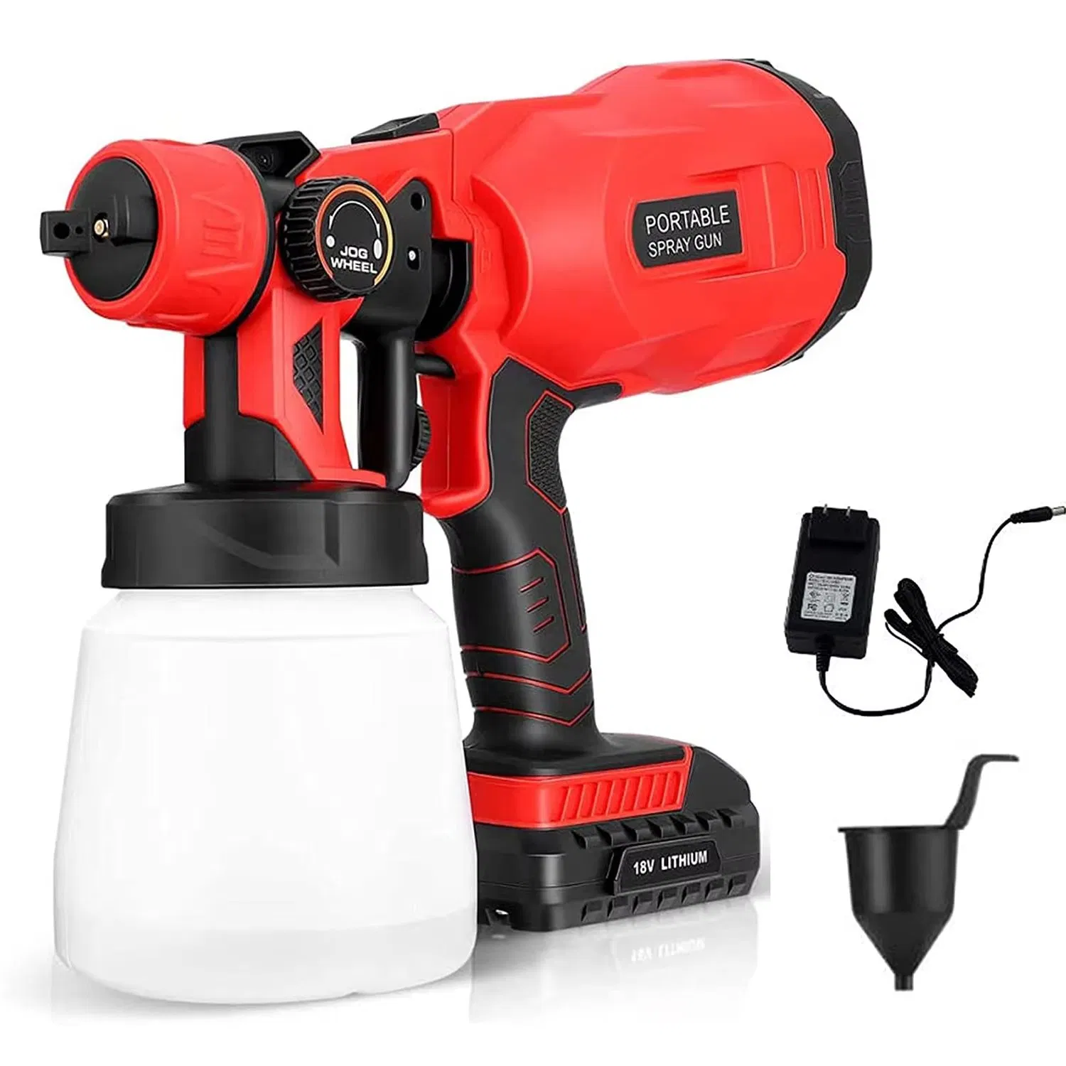 Portable 20V DIY Electric Battery Paint Spray Gun