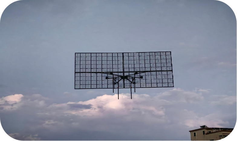 Fly Sky Show Drone Advertising LED Horizontal Screen Display