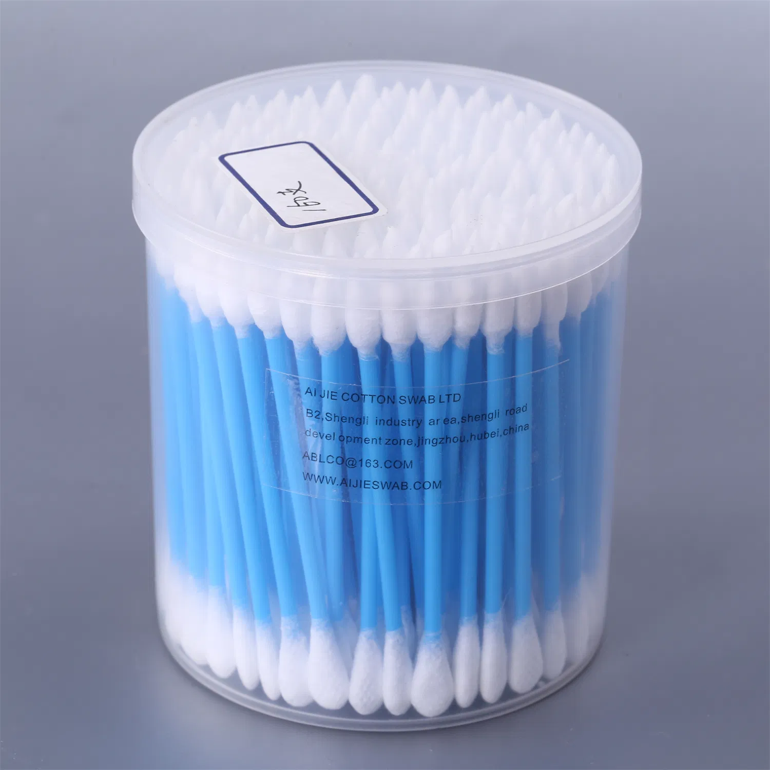 Plastic Coton Tige Big Long Organic Pointed Tip Cleaning Q Tips Ear Cotton Bud