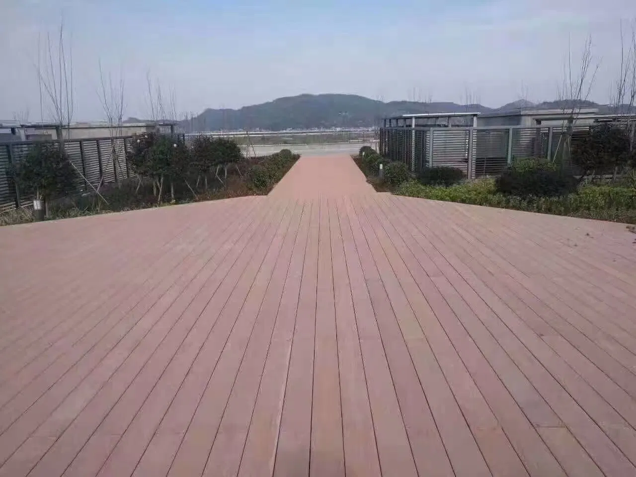 Waterproof Fcladding Exterior Wall Siding Wooden Grain Cement Fiber Board