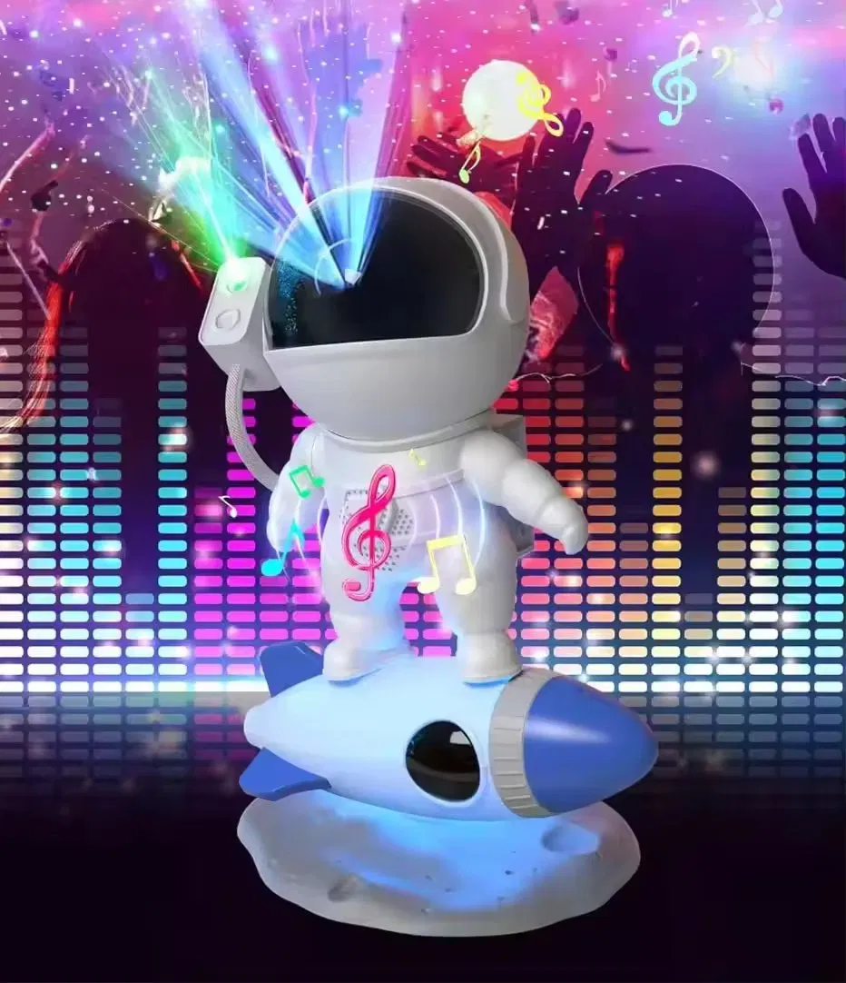 2024 Factory Price Phone APP Remote Control LED Projector Rocket Lamp