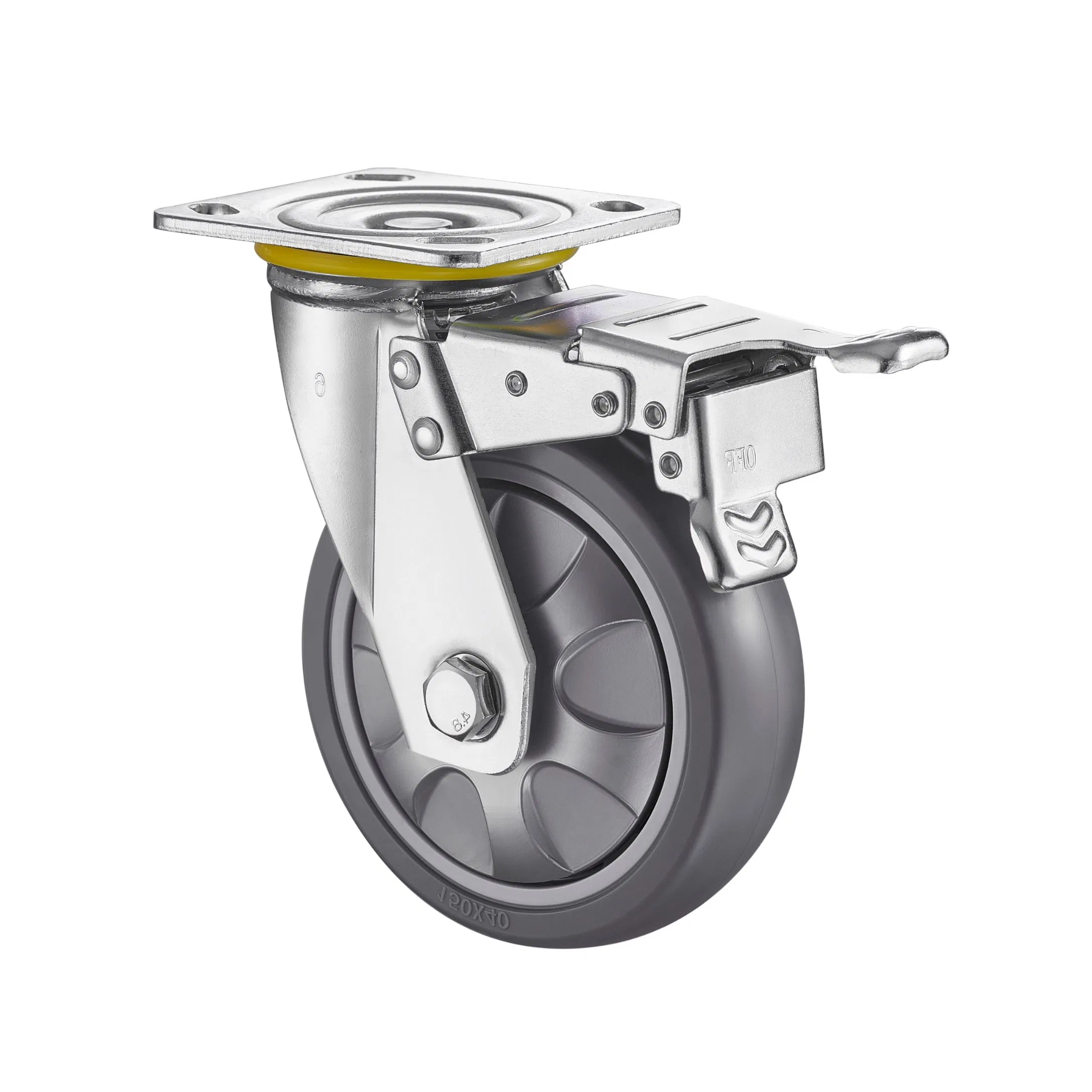 61 Series 4~6 Inch Material Shelf Caster Logistics Handling Wheels Industrial Equipment Castor