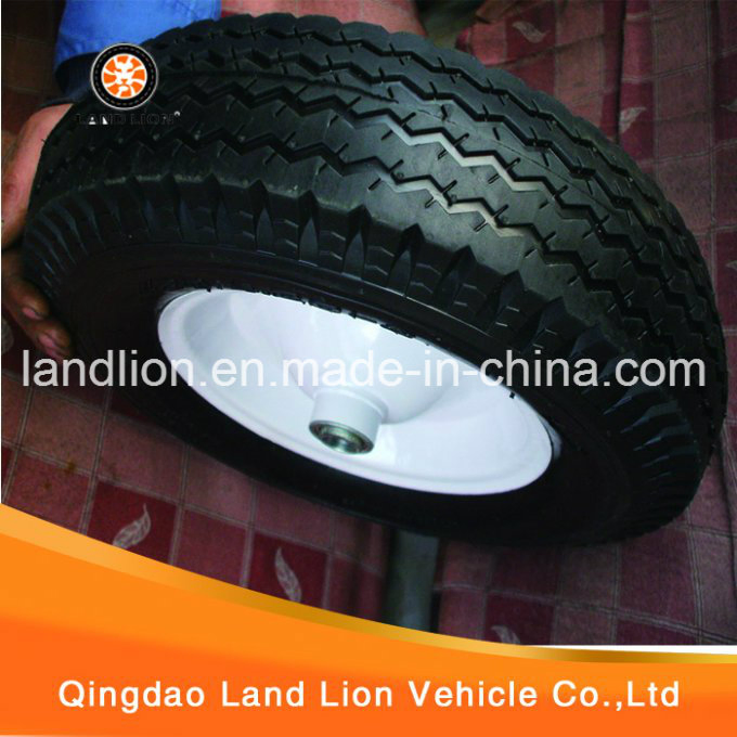 Manufacture Kinds Model of Environmental PU Foam Wheel 4.00-8, 5.00-6