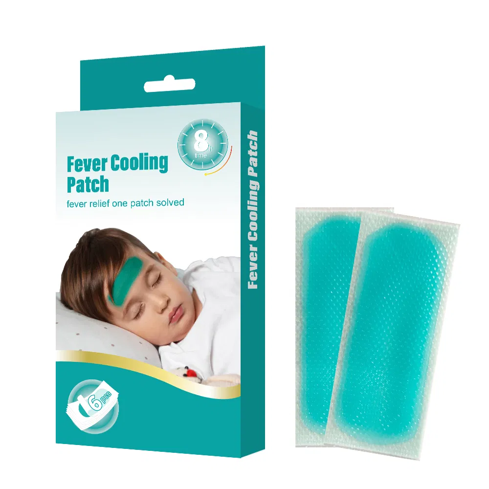 OEM/ODM Custom Cooling Gel Patch with Adhesive Forehead Cool Down Patch