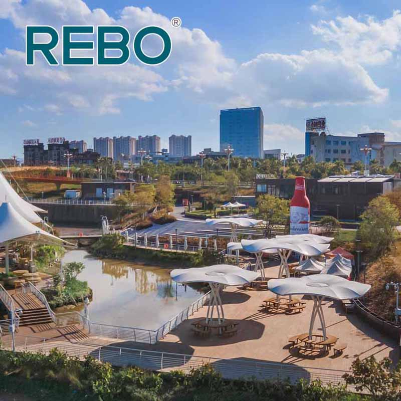 Бамбуковое напольное покрытие для улицы, противоскользящее