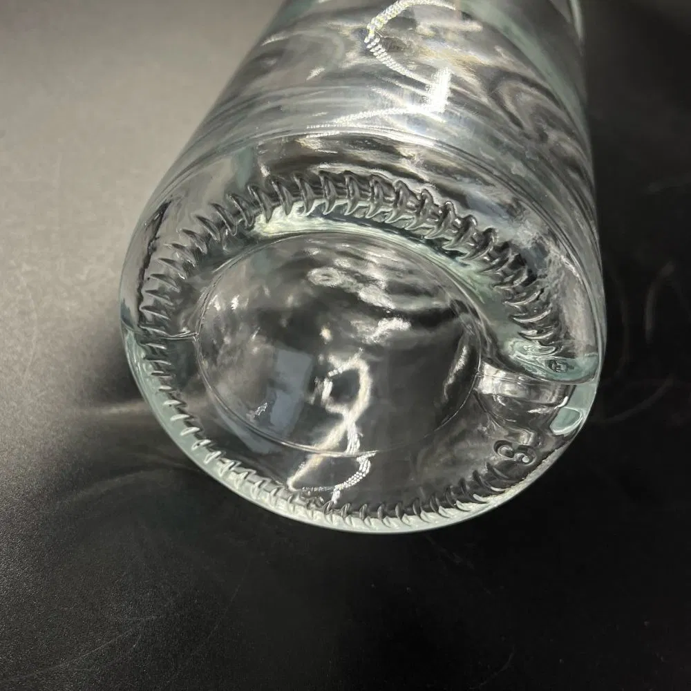 Customized Wholesale Hot Transparent Empty Glass Bottle with Cork