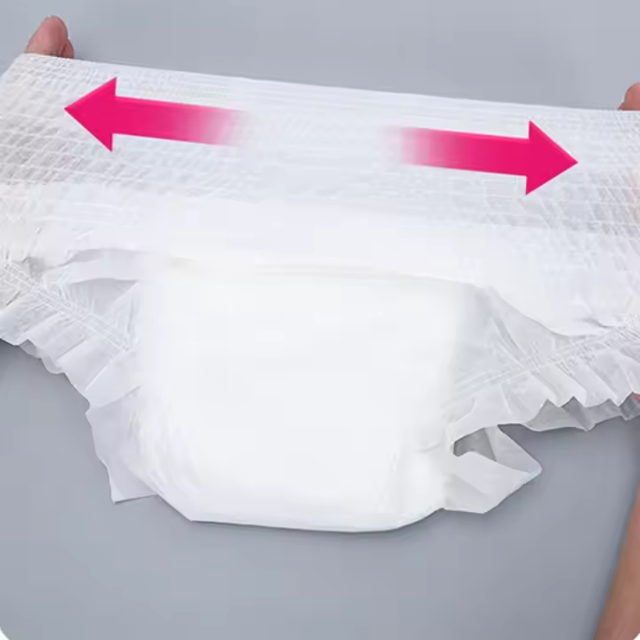 Free Samples Wholesale Cheap Super Thick Adult Diaper Pads PE Film Nappies for Elderly Ladies with Leak Guard for Babies