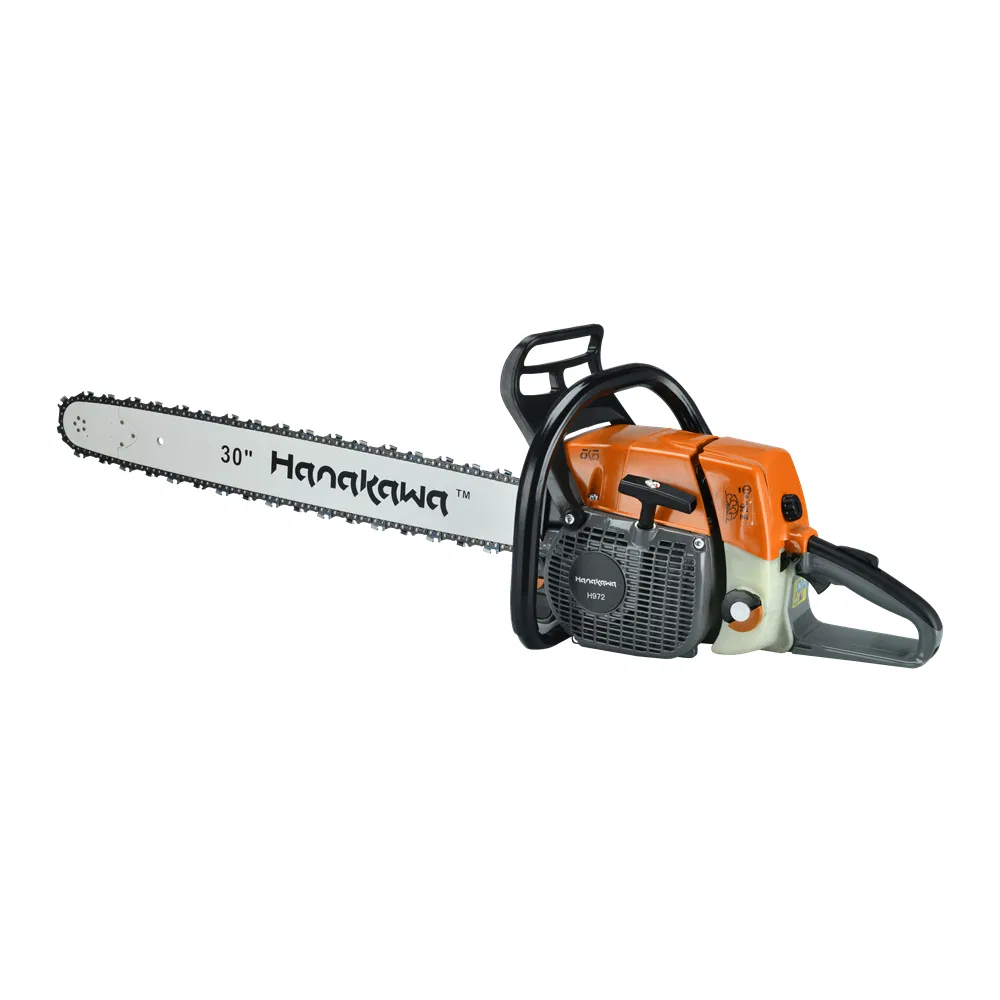 Hanakawa H972 (381) Tree Cutting Machine 72cc Chainsaw with 2stroke Gasoline Engine Chainsaw Machines Wood Saw Machine