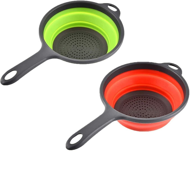 Foldable Colander for Easy Kitchen Organization and Drainage