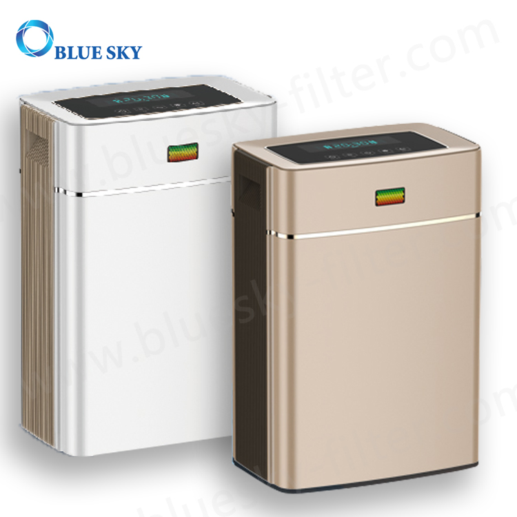 Portable Installation 6 Stages Filtration System Remove Formaldehyde Pm2.5 Voc Smoke Dust Home Ionic Air Purifier Ap-C230A