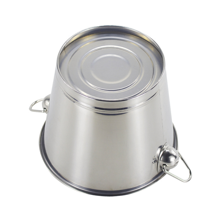 Stainless Steel Bar Ice Bucket Beer Barrel Wine Ice Bucket with Bottle Opener