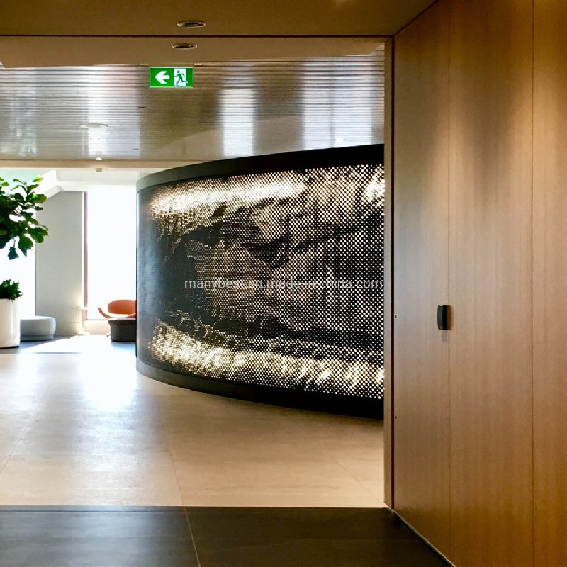Premium Custom Aluminum Privacy Screen Fence for Office Spaces