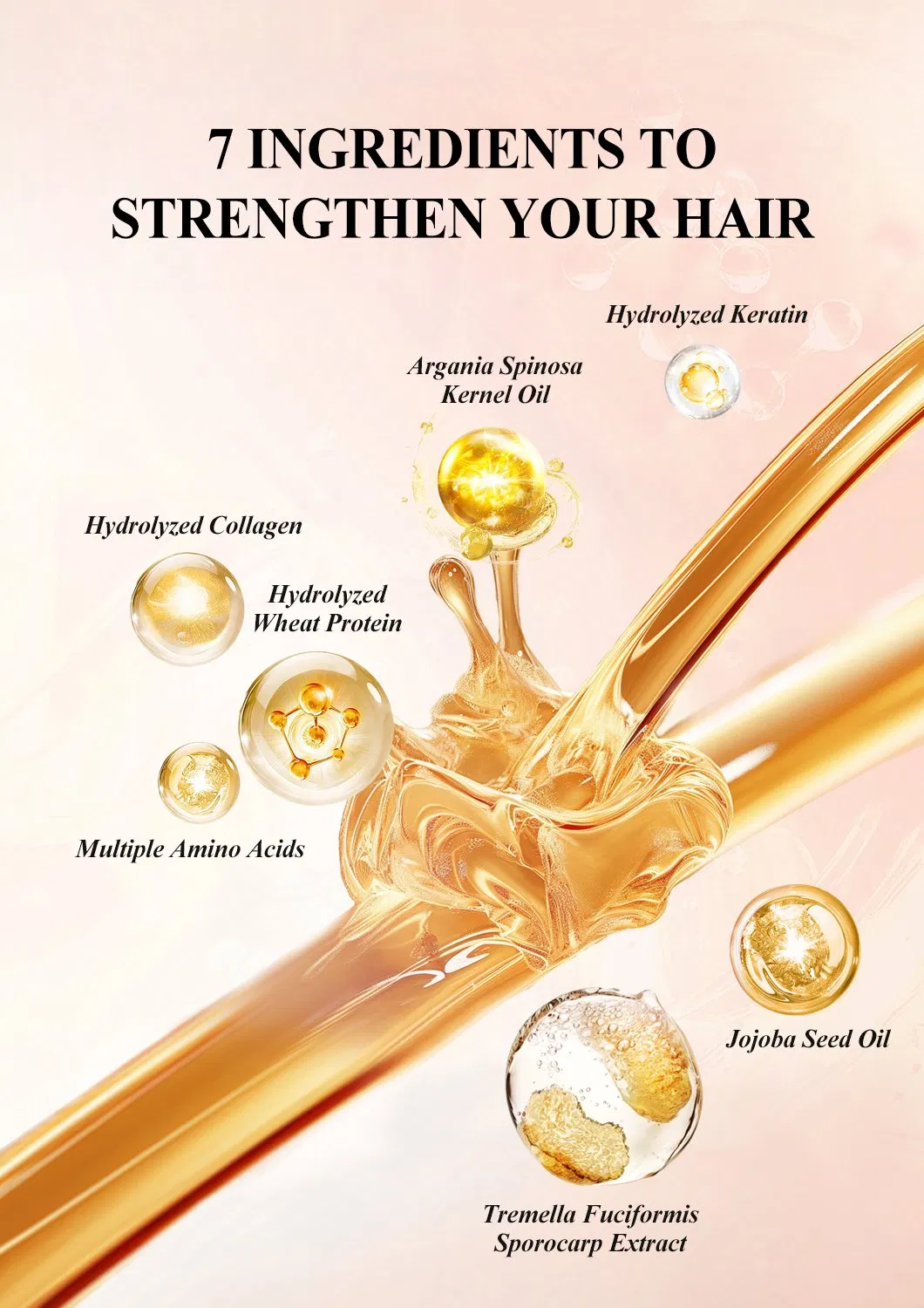 Professional Hair Treatment Triple Keratin Deep Repair Shine Enhancing Hair Mask