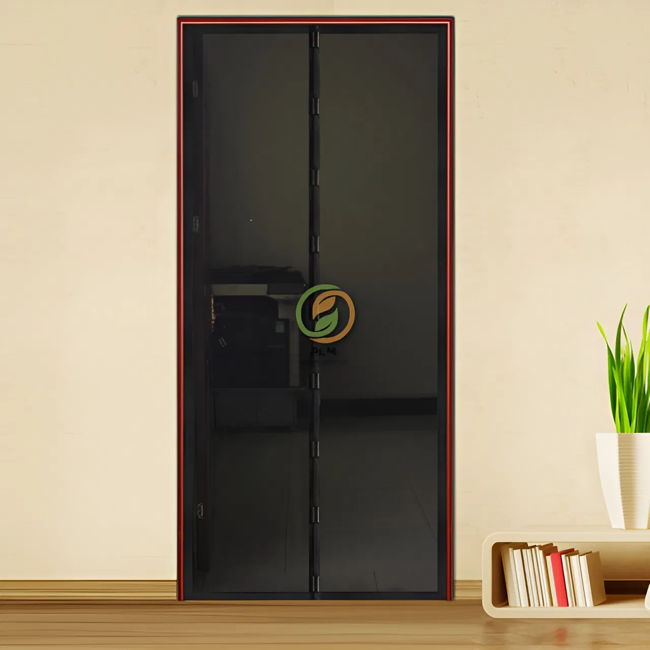 Plain Magnetic Soft Screen Door Magnetic Door Curtain Mosquito Proof Home Non Perforated Mosquito Proof Invisible Door Curtain, Customizable Size