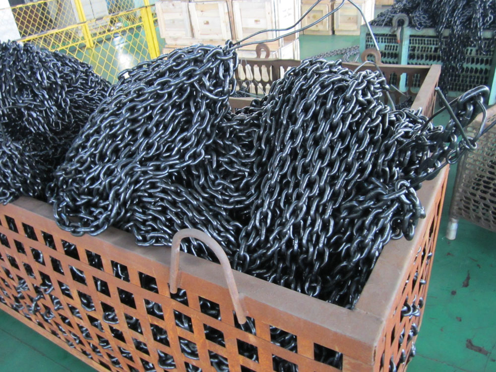 High Tension G80 Lifting Steel Load Chain / Alloy Steel Link Chain