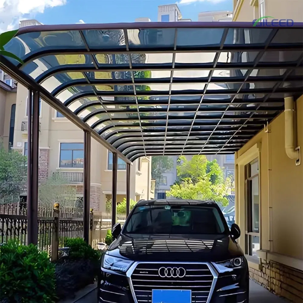 Terrace Shading OEM Design Factory Polycarbonate Aluminum Frame Gazebo Canopy