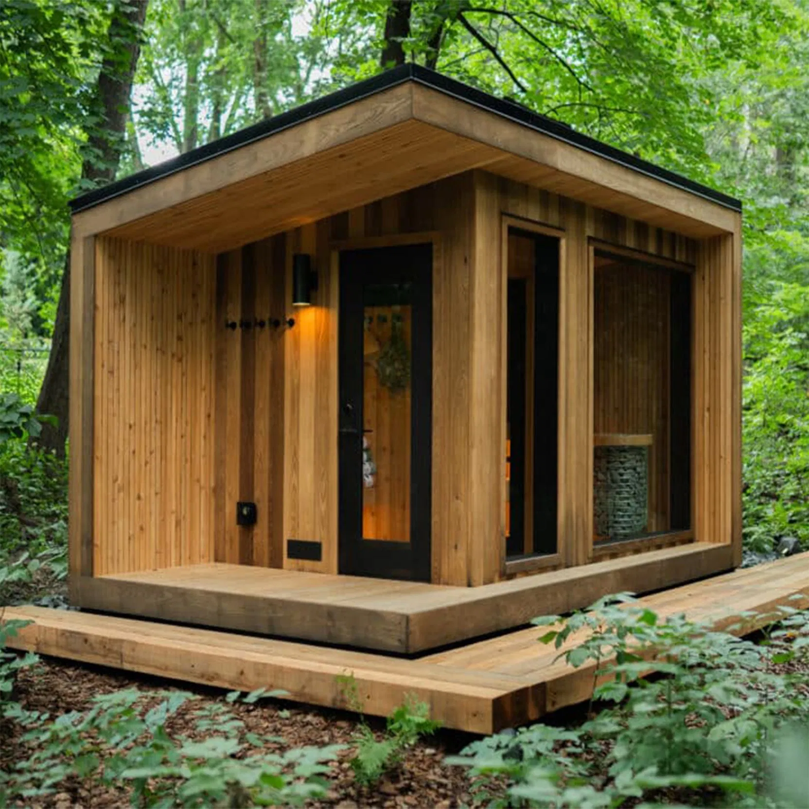 Инфракрасная сауна из кедра BD-JX01 для улицы