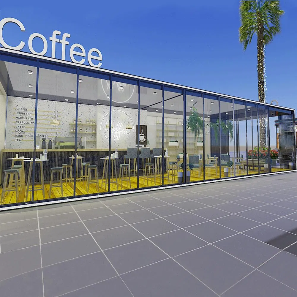 Eco-Friendly Outdoor Pergola for Stylish Bubble Tea Shops