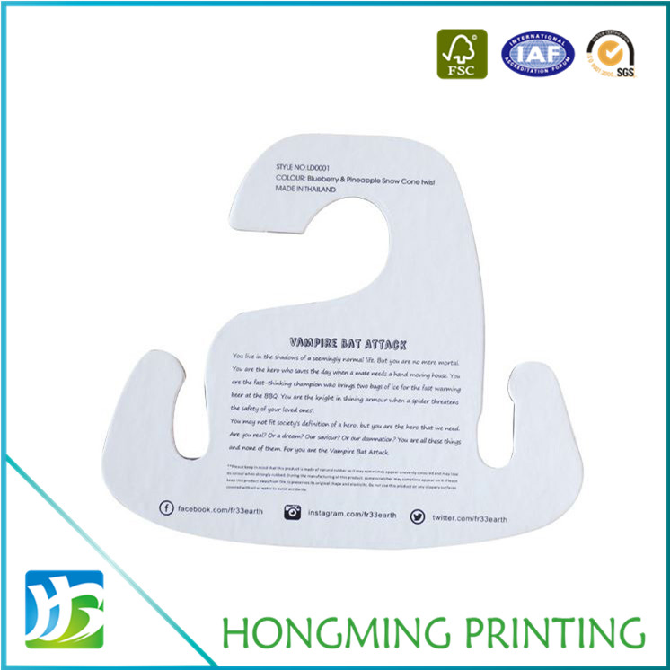 Экологичные вешалки для белья и носков с печатью