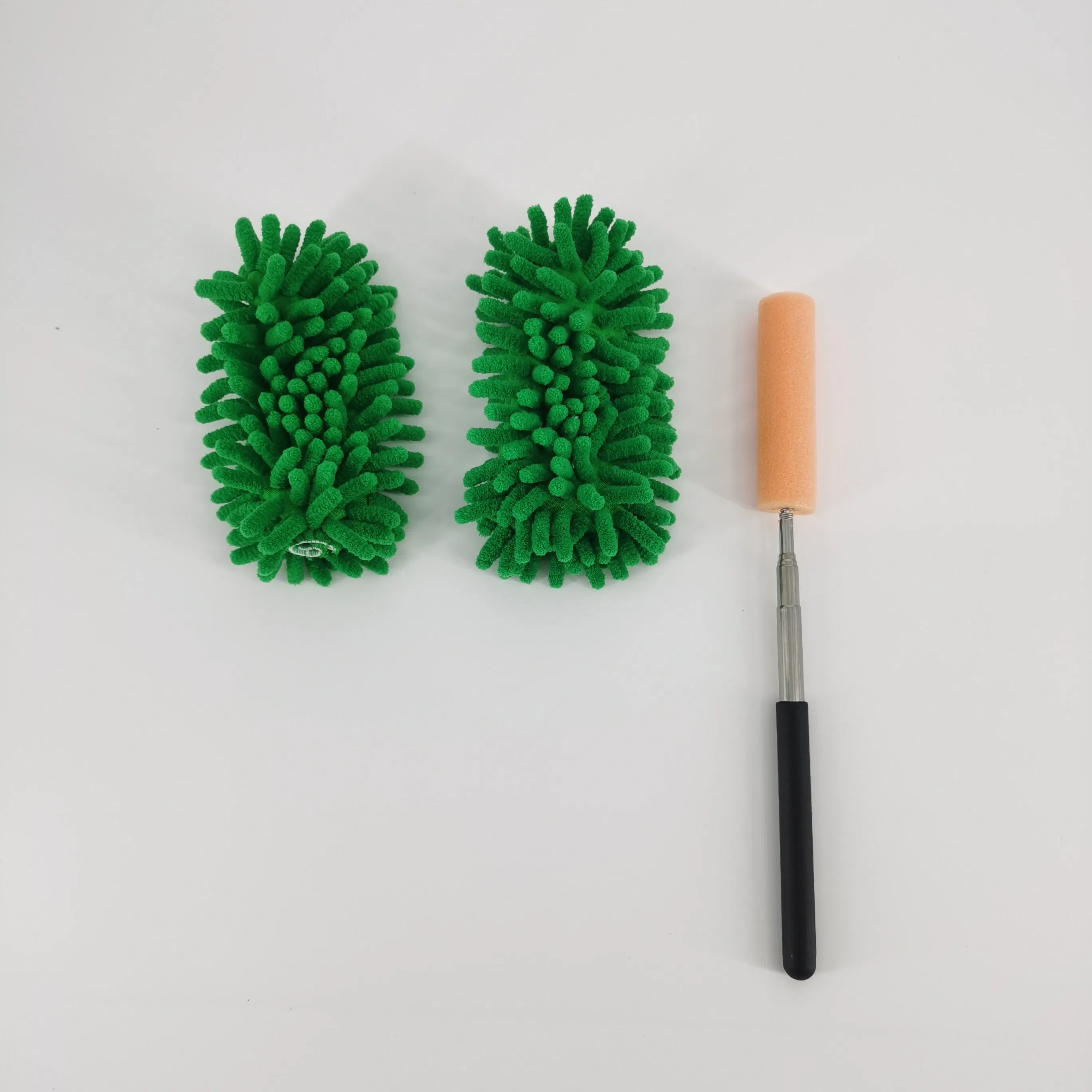 Long Handle Cleaning Ceiling Fan Bendable Replacement Head Microfiber Duster Extendable Duster