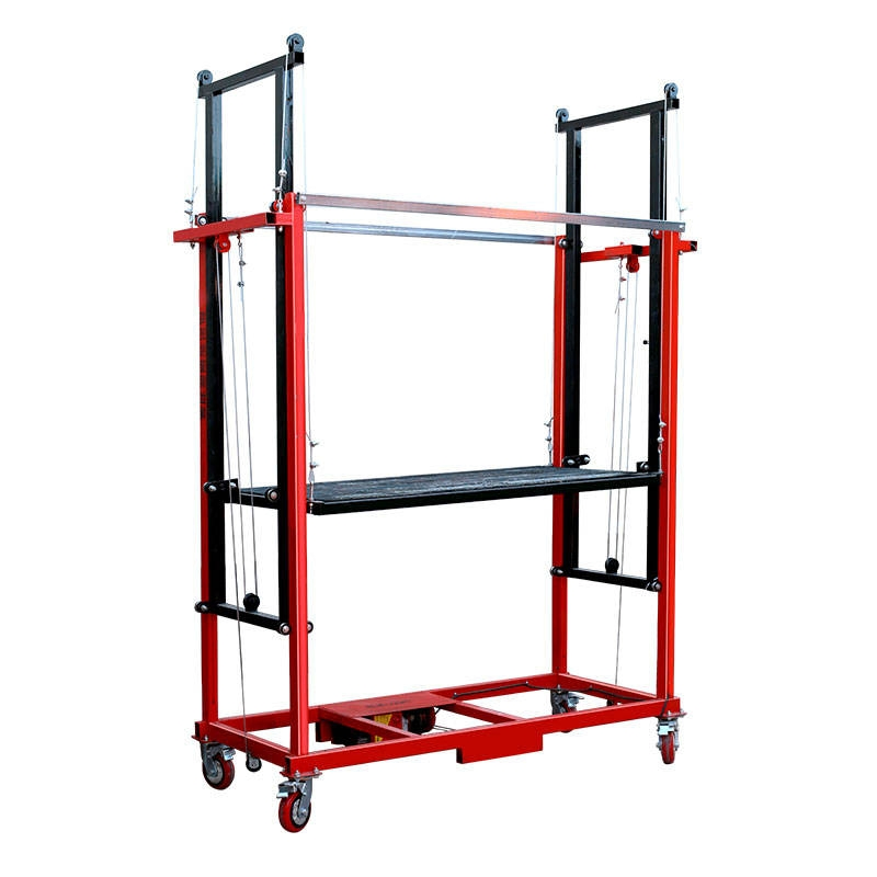 High Quality Electric Scaffolding Lift 2-12meters Mobile Lifting Platform Foldable Electric Scaffolding