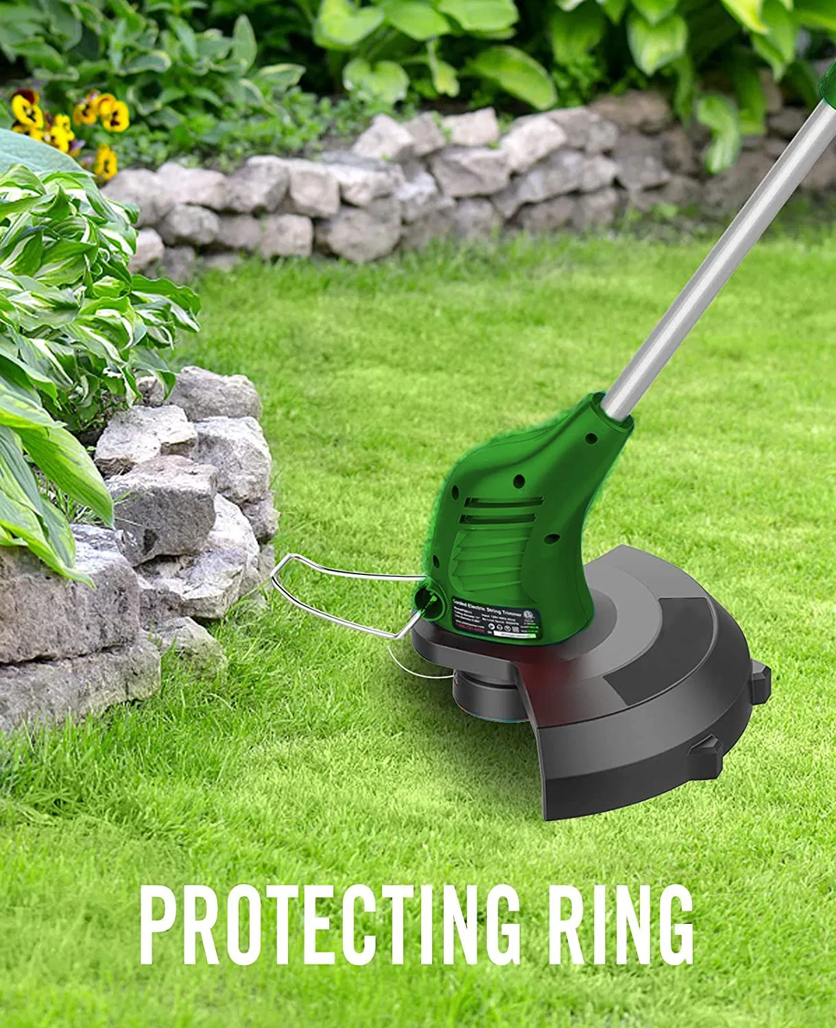 Electric Brush Cutter Lightweight Garden Tools 18V Battery Cordless Grass Trimmer