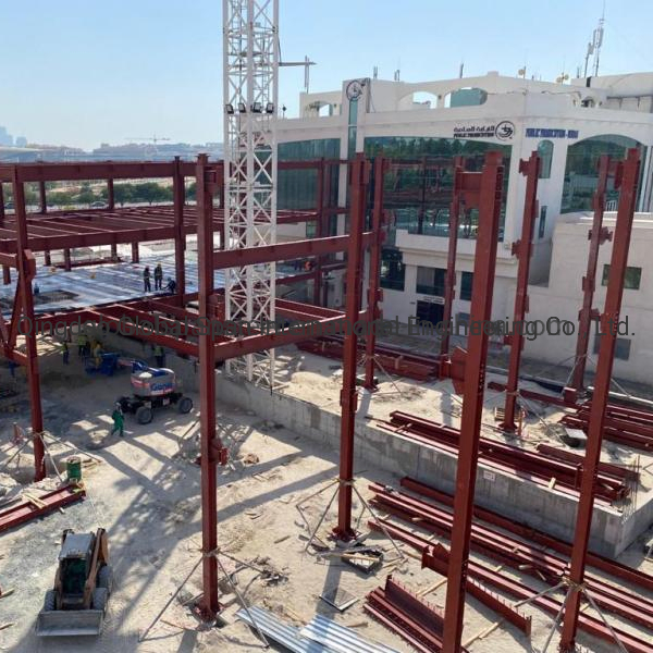 Structural Steel Fabrication/Steel Construction/Steel-Works/Steel Members/Galvanized/Painted/Welded Beam/Column/Profile/Steel Structure Building