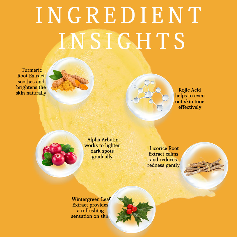 Kojic Acid Turmeric Body Scrub Natural Kojic Acid Vitamin C Brightening Whitening Exfoliator Turmeric Kojic Acid Body Scrub