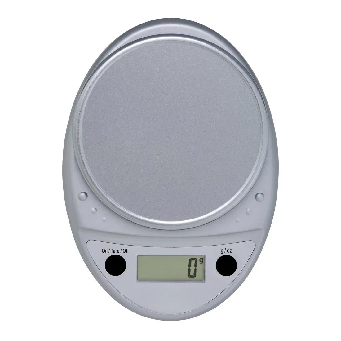 Цифровые кухонные весы для точного взвешивания, хромированные