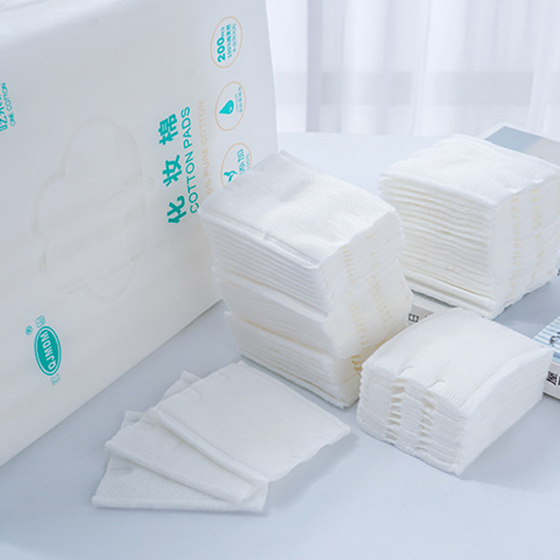 Multi-Purpose Super Soft Cotton Tissues 100% Pure Cotton Disposable Facial Cleaning Towels