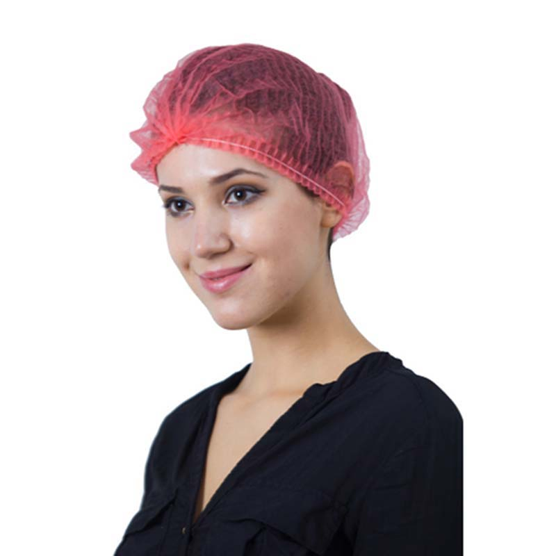 Disposable Head Cover/ Hair Net Clip / Bouffant Cap for Doctor and Nurse