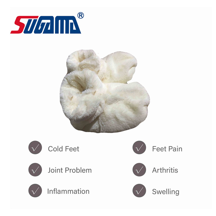 Microwaveable Feet Warmer Moist Heat Boots for Foot