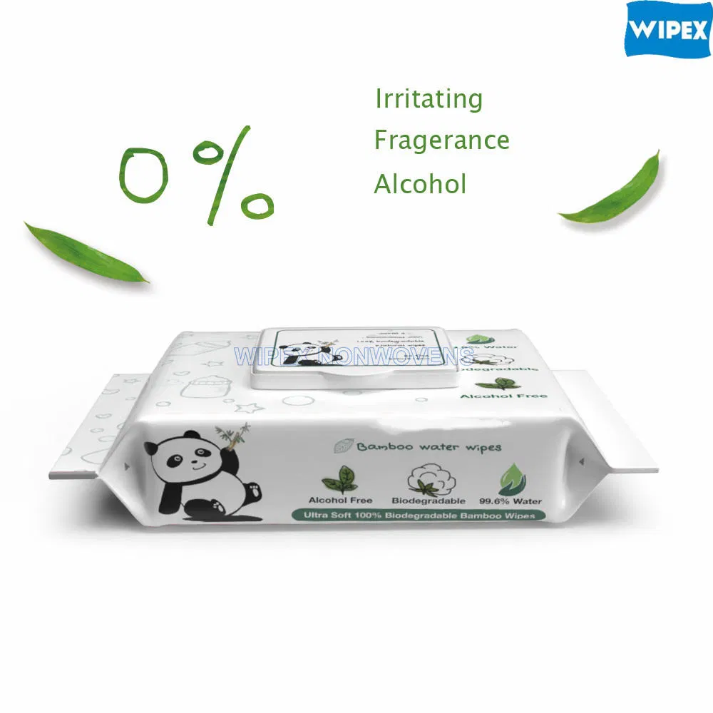 Disposable Travel Case Baby Wipes Organic Spunlace Nonwoven Wet Wipes Baby Skin