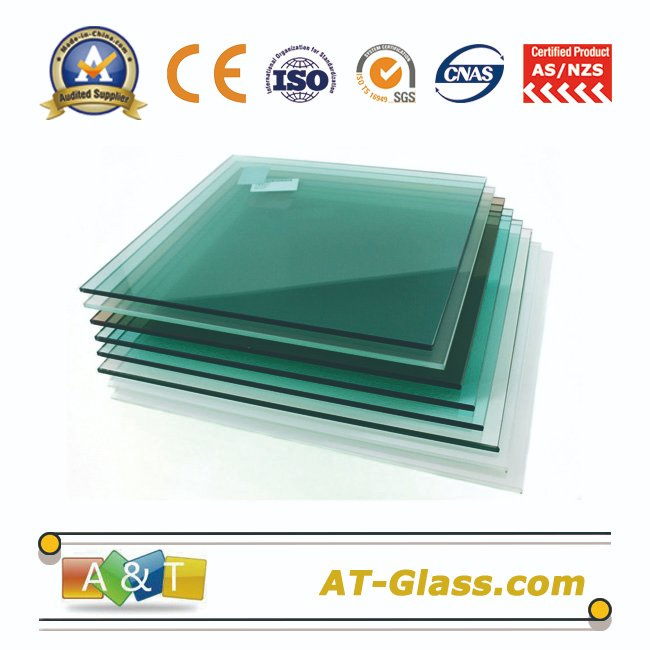 10.38mm 12.76mm Laminated Float Glass for Decoration Toughened Laminated Glass Sound Insulation Curtain Wall/Sun Room Project Customization