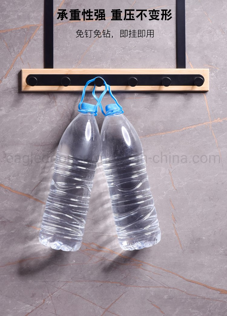 6 Hooks Folding Door Hanger Foldable Over The Door Hangers with 6 Hooks Stainless Steel Folding Over The Door Hooks