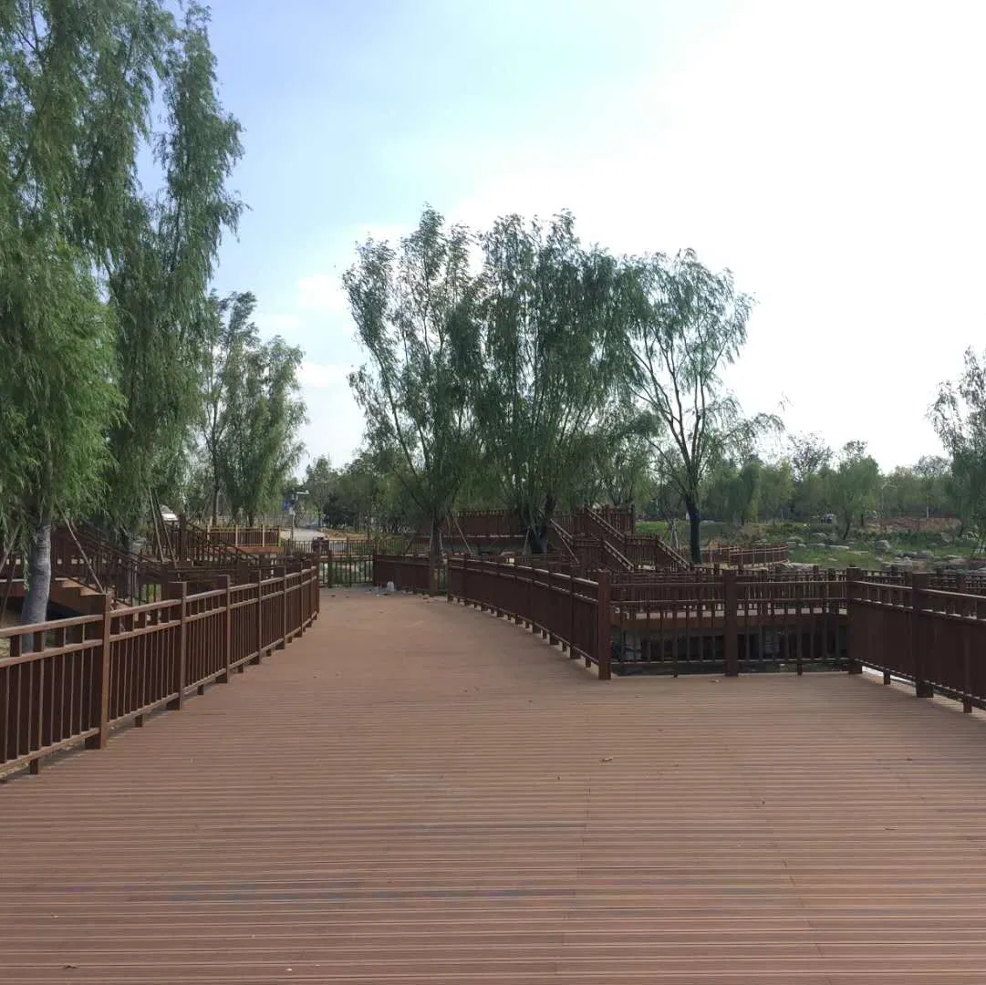 Водостойкий бамбуковый пол для улицы, защита от термитов