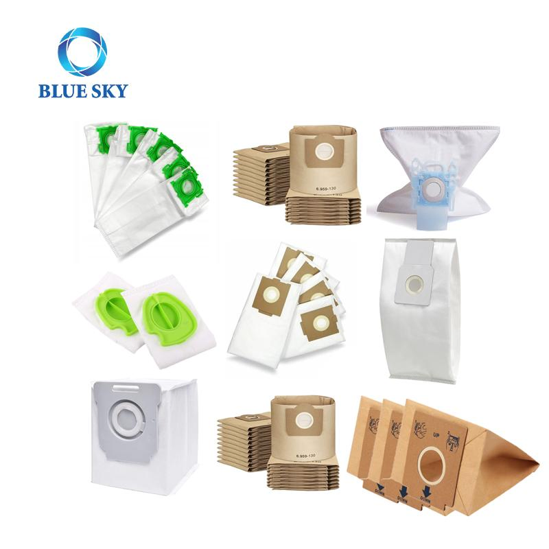 Household and Office Vacuum Cleaner Non-Woven Bag Dust Filter Paper Bags with High Quality Basic Customization