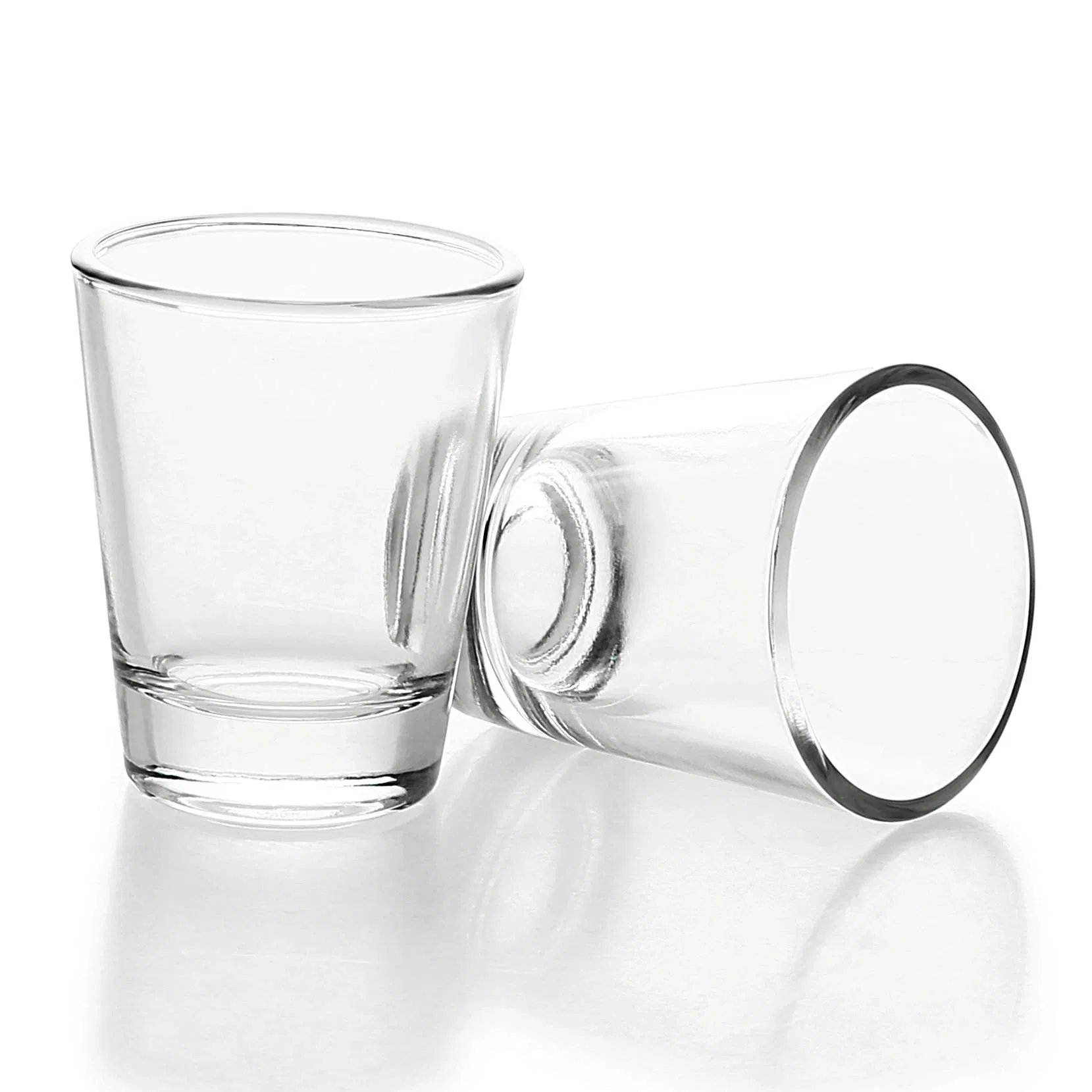 2 Oz Shot Glasses Sets with Heavy Base Clear Shot Glass
