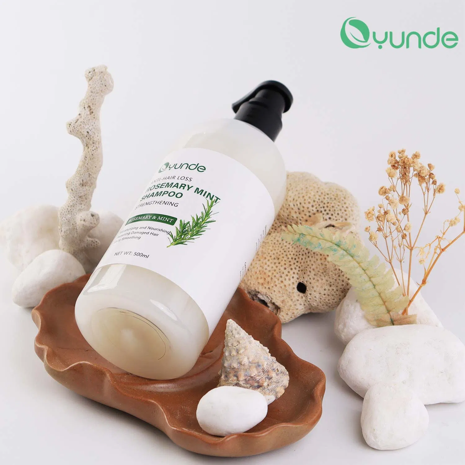 Anti-Hair Loss Rosemary Shampoo, Natural Extract