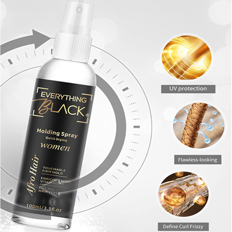 Custom Services Hair Styling Products Holding Spray for All Textures