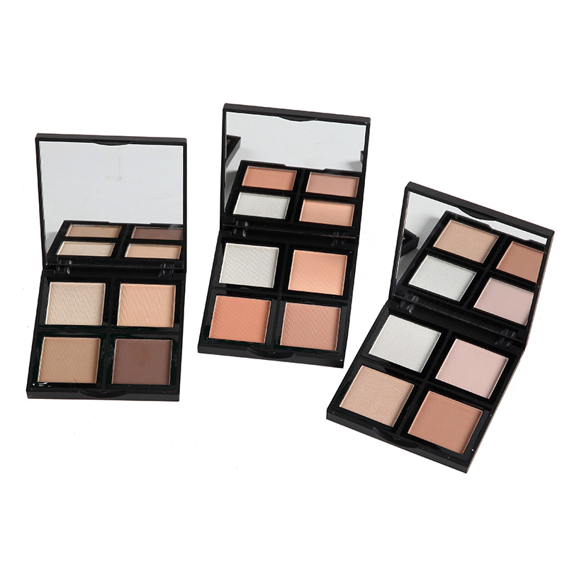 Top Selling 4 Colors High Quality Shimmer Eye Shadow Palette