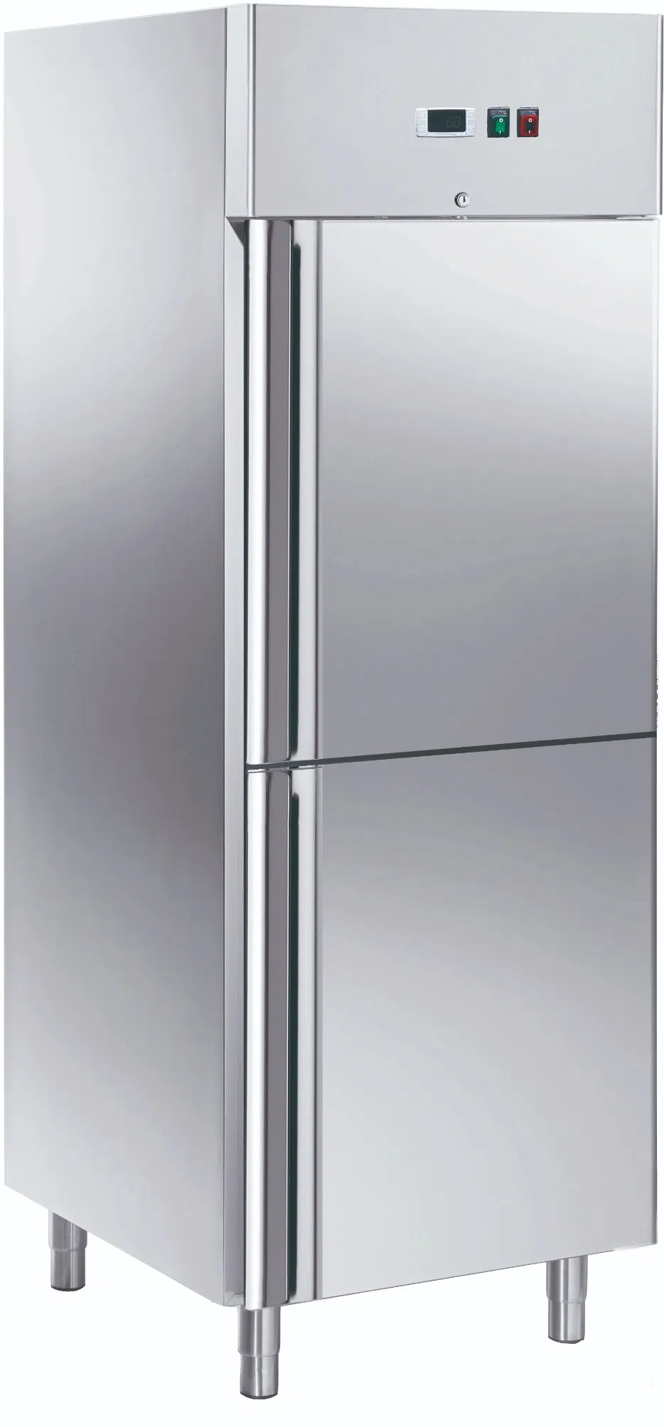 Ventilated Gn650 Series Upright Cabinet Chiller & Freezer Stainless Steel