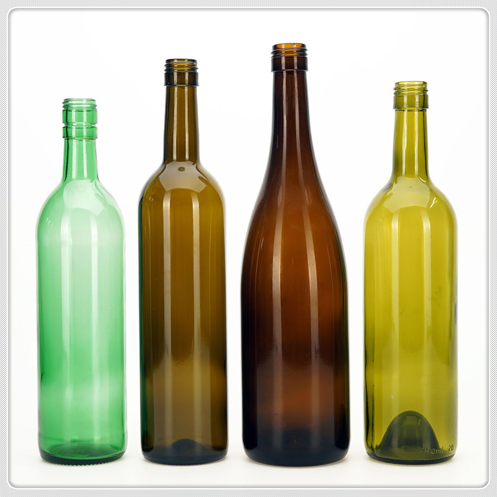500ml High Quality Dark Glass Olive Bottle with UV Protection Layer for Freshness