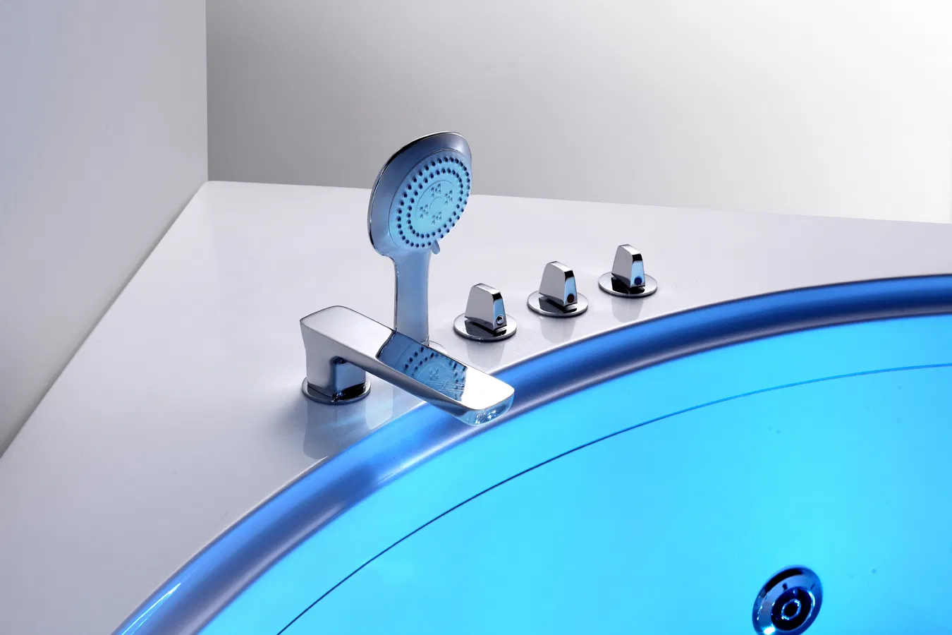 Special Size Bathtubs Bath Tub Corner Tub Surround with Waterfall